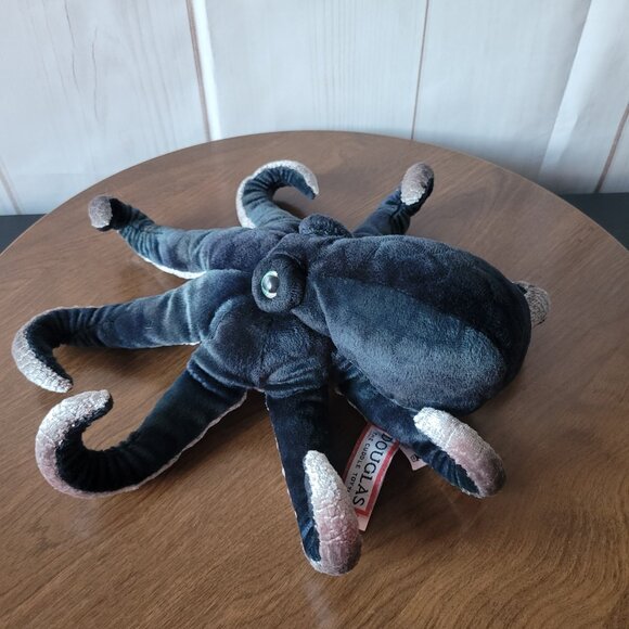Douglas Octopus Blue/Gray Plush Stuffed Cuddle Toy, Ocean Beach Plush EUC - Picture 2 of 8